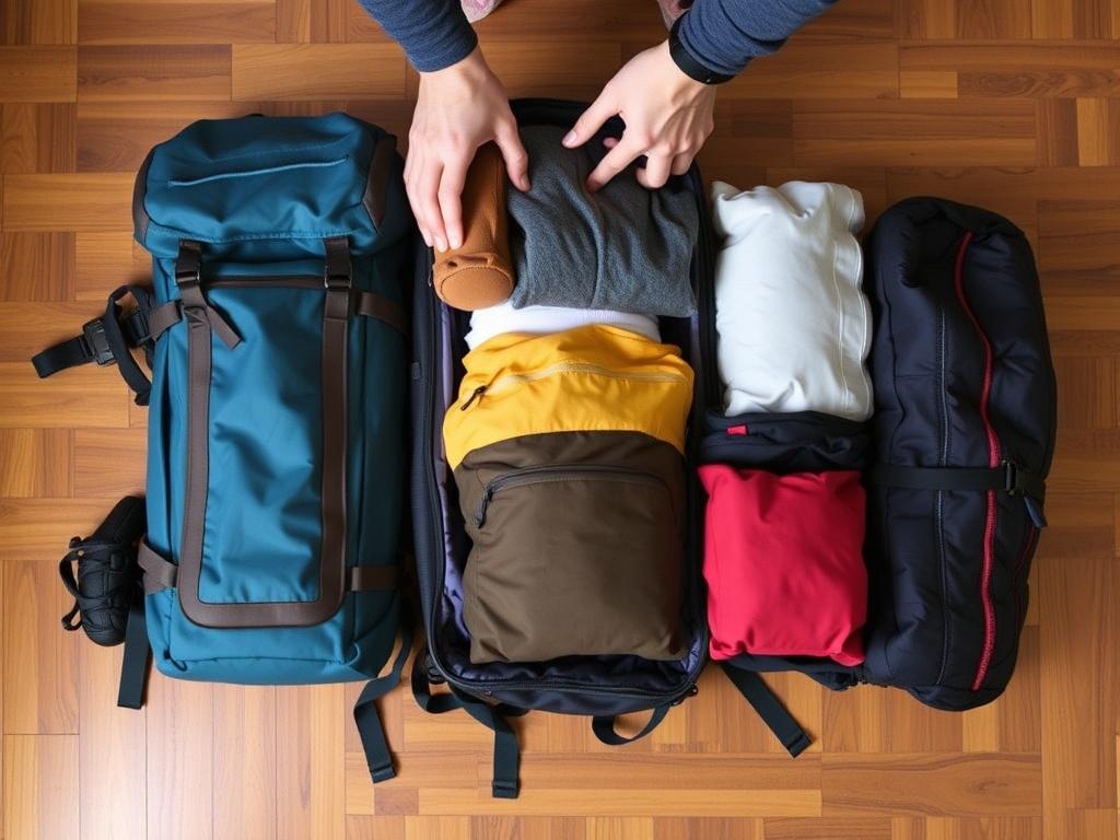     Ranger son sac à dos pour un long voyage : la méthode ultime.. Die ultimative Packmethode: Schritt für Schritt