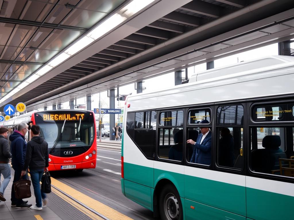     Transporte local: Cómo moverte como un local (autobuses, trenes).. Real-life scenarios: Practical examples