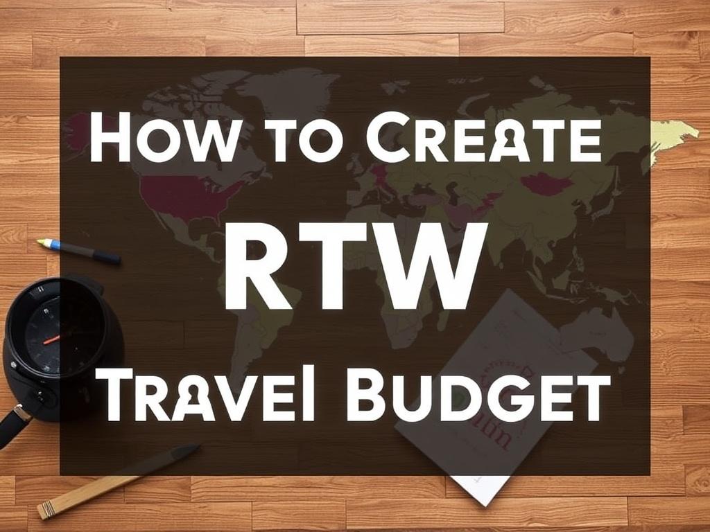     How to Create a Realistic RTW Travel Budget. Step 7: Track Your Spending and Adjust as You Go