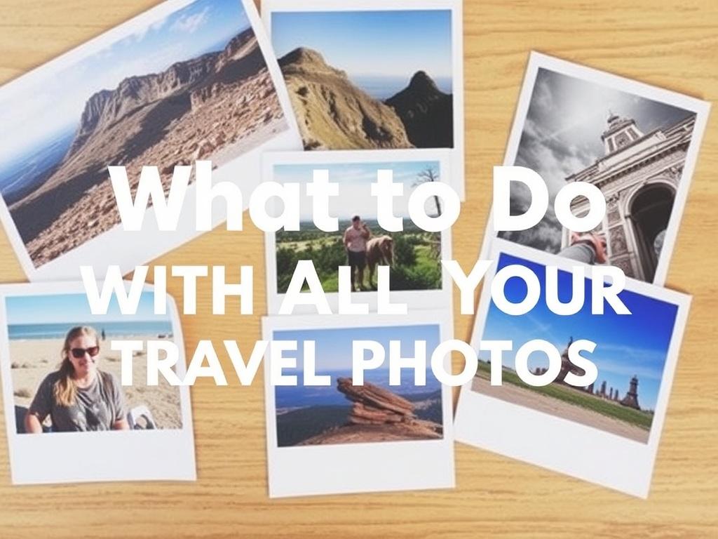     What to Do With All Your Travel Photos. Conclusion