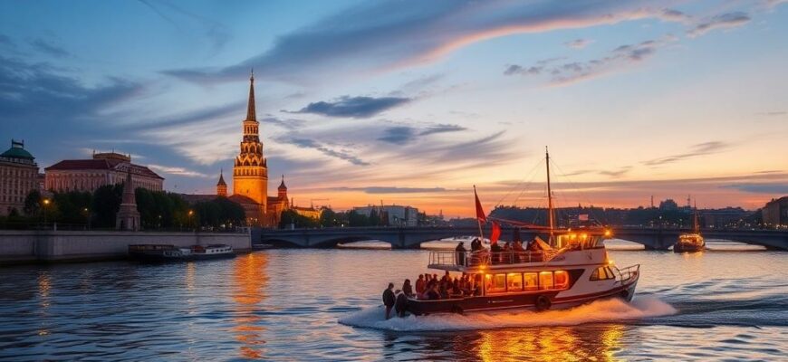 Москва с воды: почему прогулка на теплоходе делает город новым