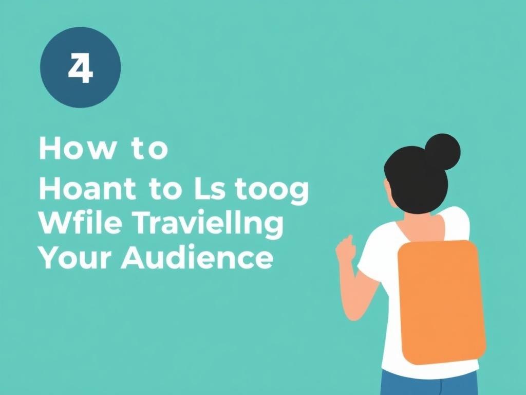     How to Start a Travel Blog While Traveling Solo. Step 4: Building and Growing Your Audience