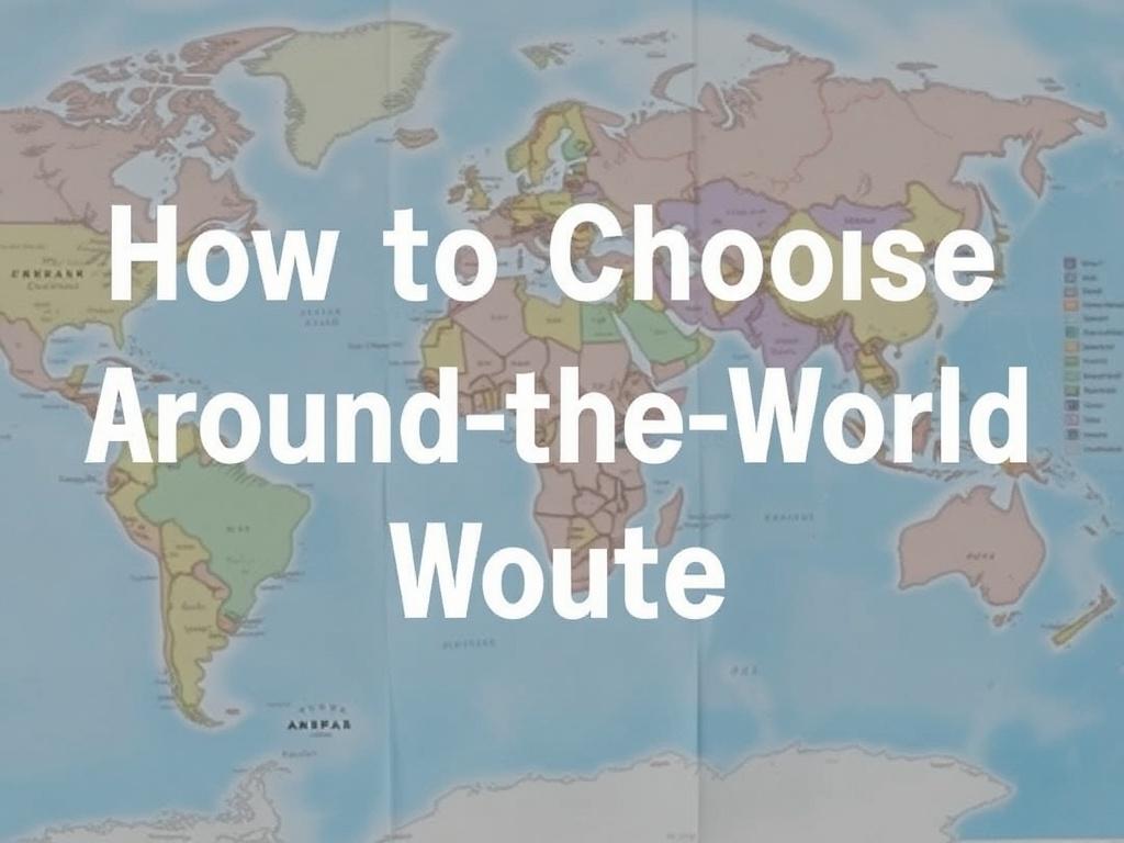    How to Choose Your Around-the-World Route. Common Mistakes to Avoid When Planning Your RTW Route