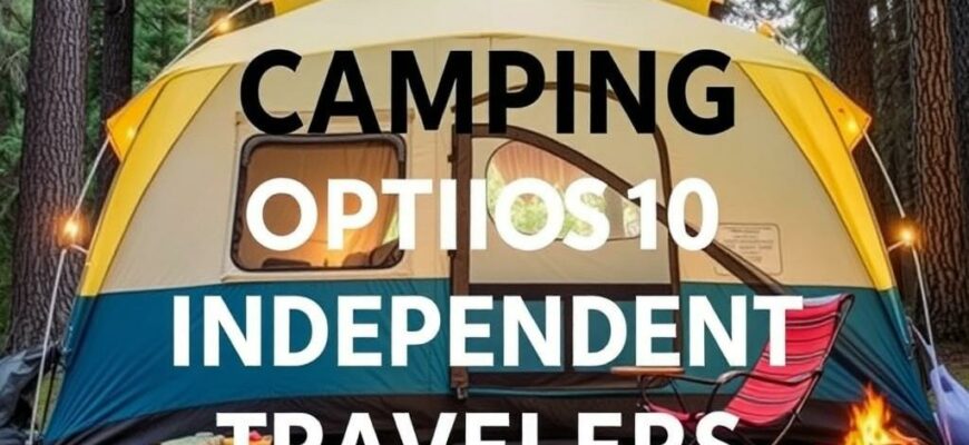 Camping Options for Independent Travelers: Exploring Freedom Under the Open Sky