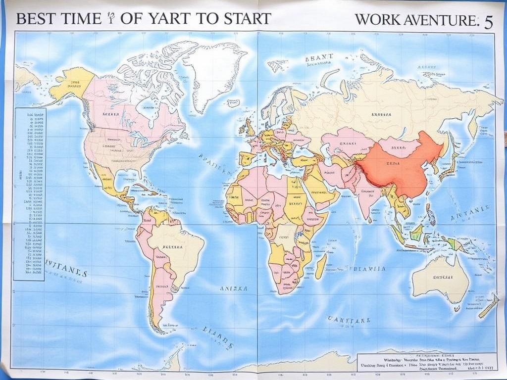     Best Time of Year to Start Your Solo World Adventure. Using a Practical Table to Decide Your Start Month