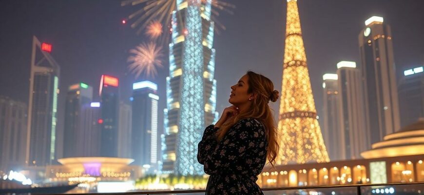 Фотосессия на Новый год в Дубае: как снять праздники на роскошном фоне пустыни и небоскрёбов