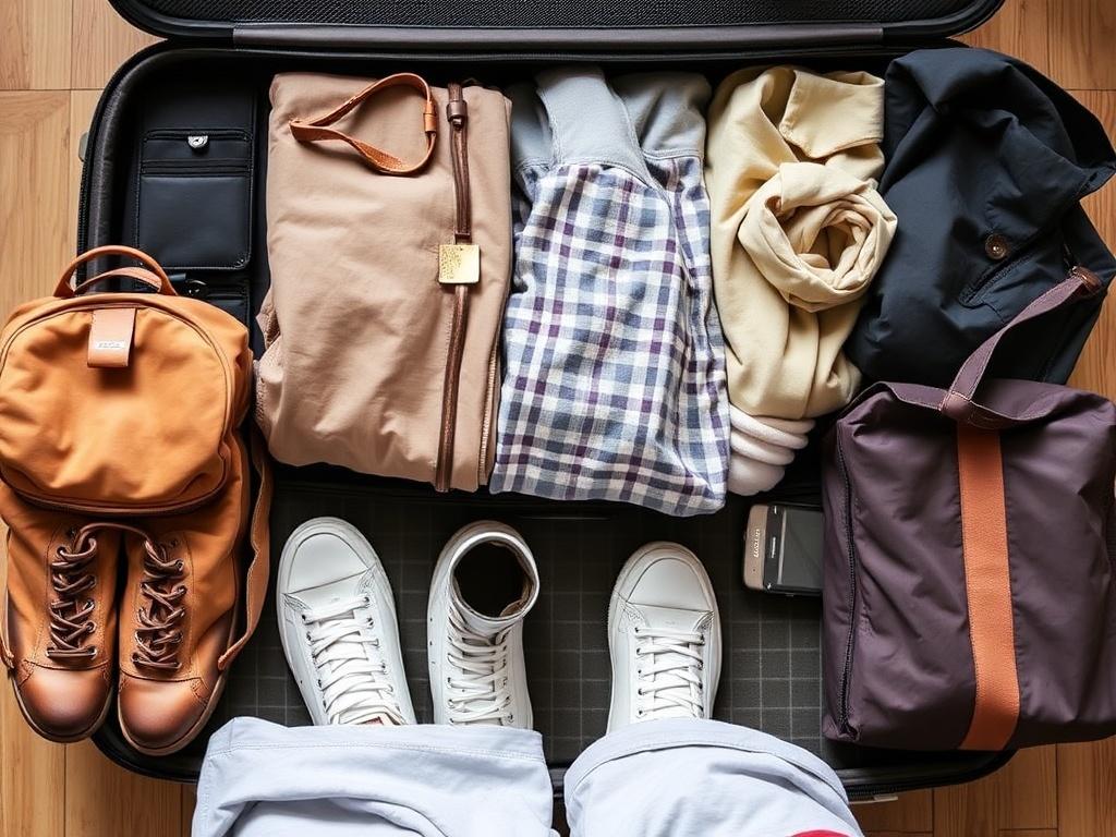     Viajar con poco equipaje: El arte del minimalismo.. Packing techniques and space-saving hacks