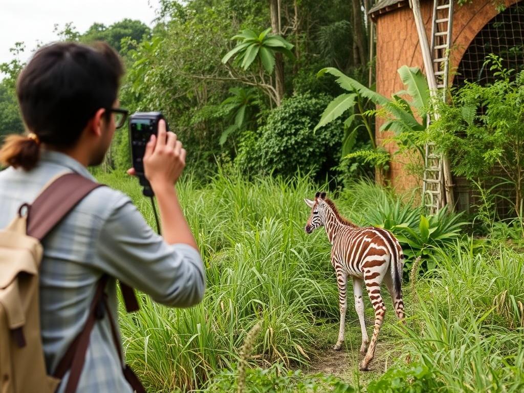     Comment préserver l'environnement en voyageant (éco-tourisme) ?. Wildtierbeobachtung: Ethik, Abstand und Verantwortung
