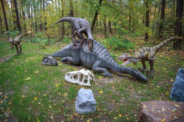 динозавры в Динопарк Белгорода