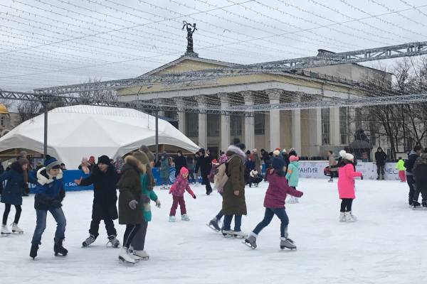 зимний каток для детей в Белгороде