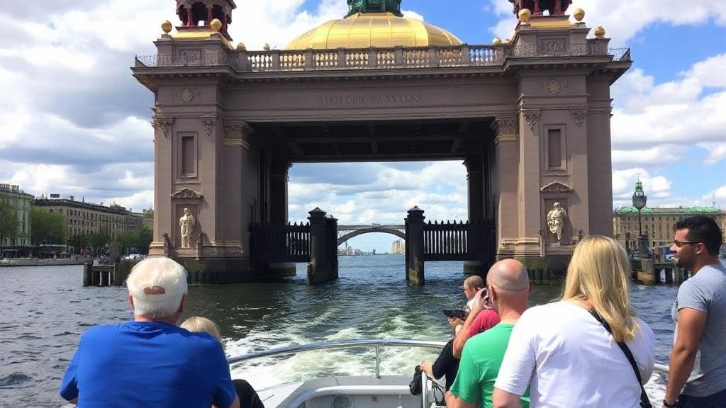 Ночная симфония Невы: водная экскурсия на развод мостов в Петербурге