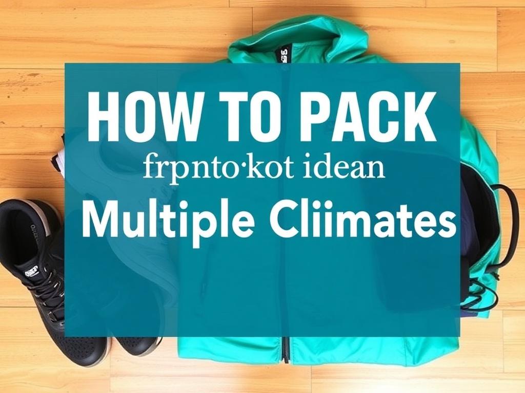     How to Pack for Multiple Climates. Packing Versatile Footwear