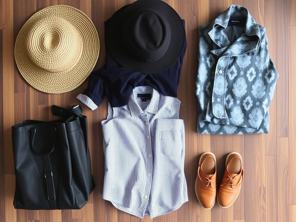     Les astuces pour voyager léger (philosophie du minimalisme).. Auf die Kleidung kommt es an: Die Capsule Wardrobe für unterwegs