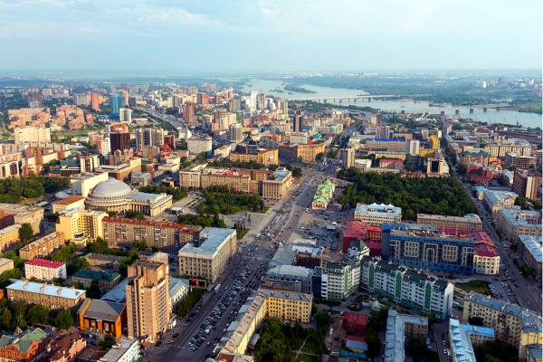 третий город по населению в России - Новосибирск