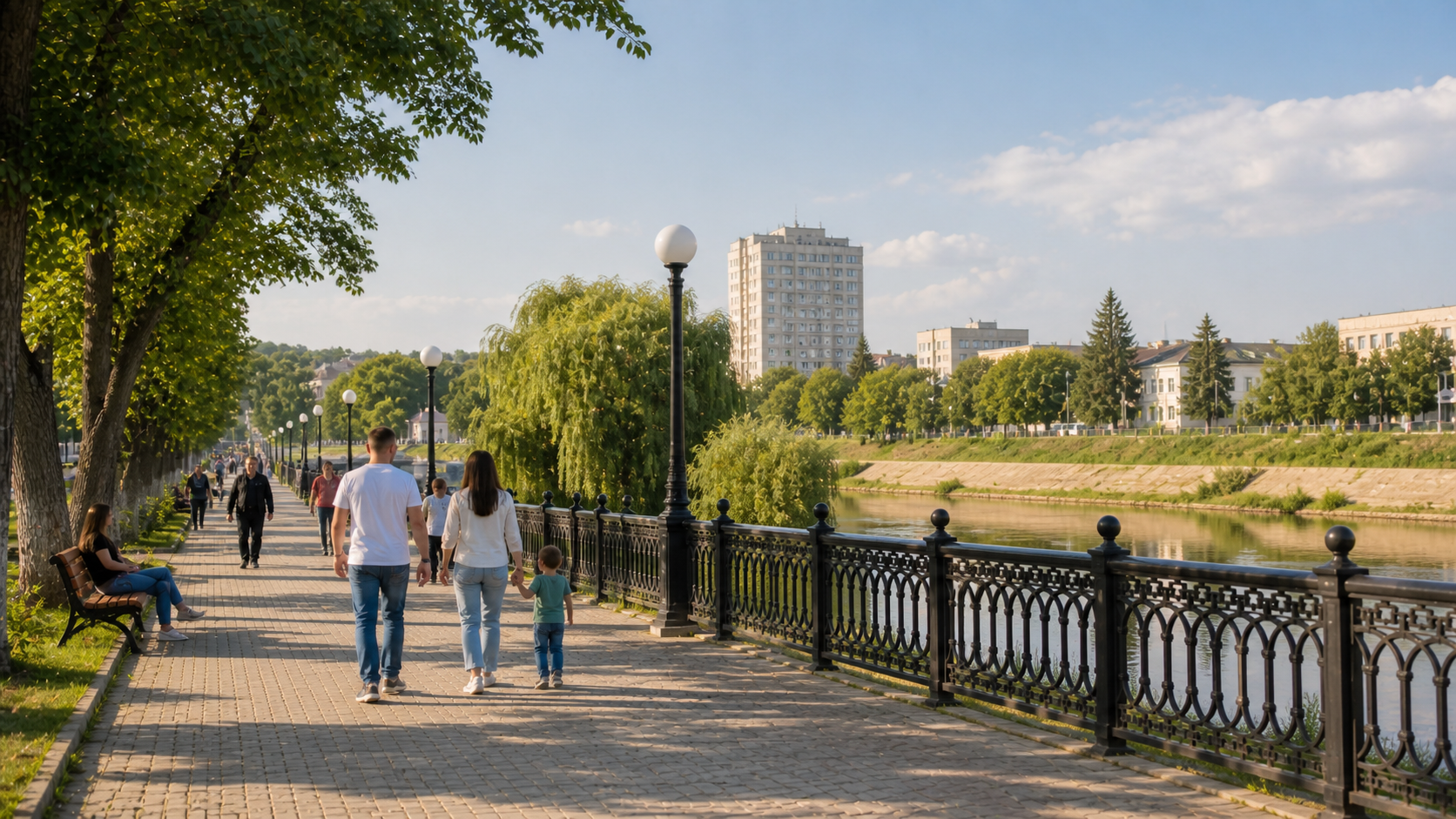 Парк и прогулочная зона Невинномысска