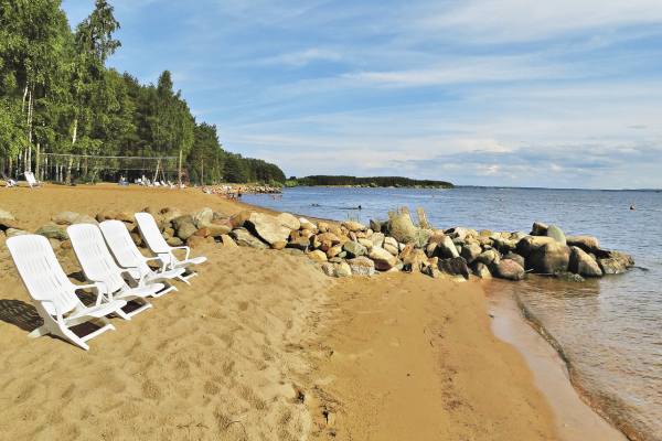песчанный пляж Рыбинское водохранилище