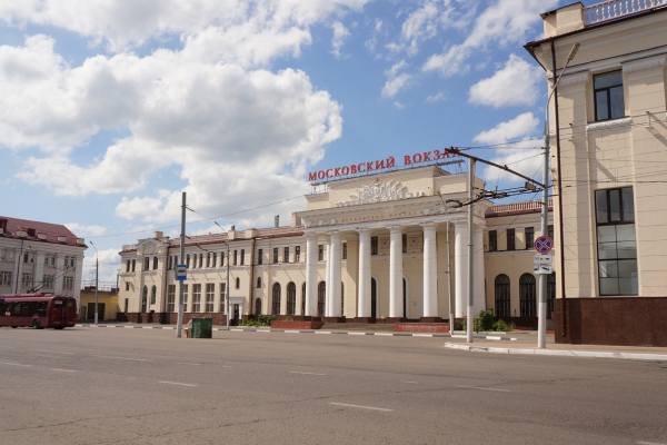 московский вокзал в Туле