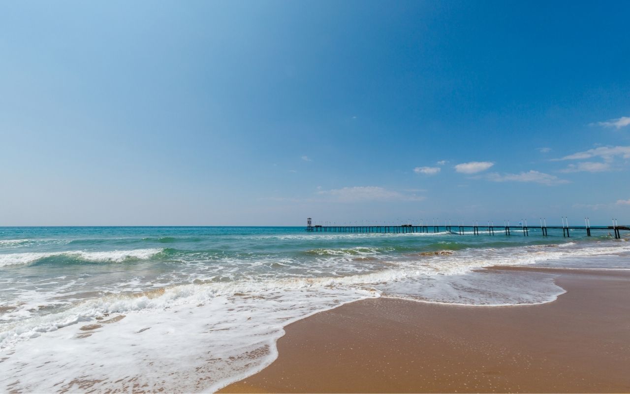 пляж Турции Сиде